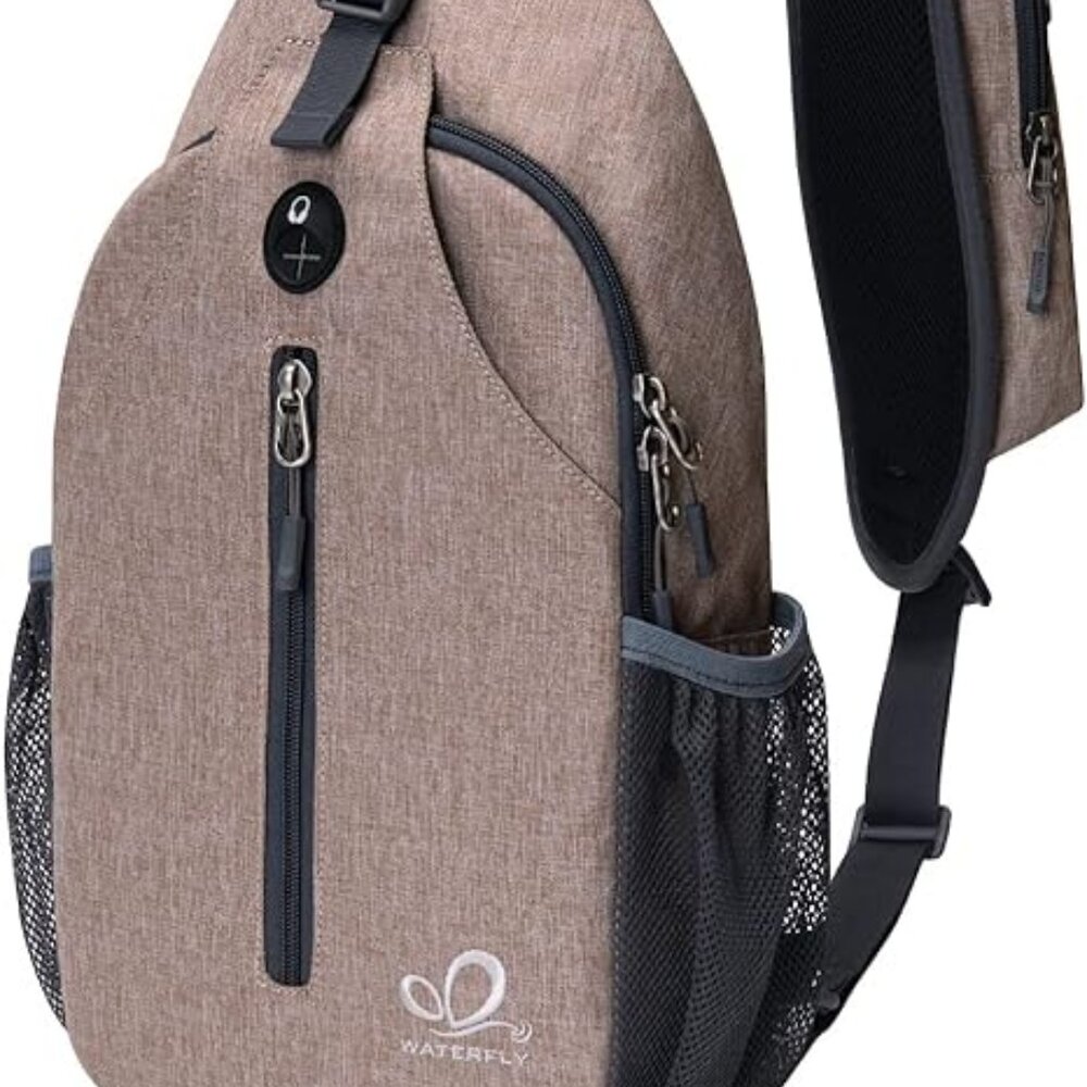 WATERFLY Crossbody Chest Bag Day pack Sling Backpack Sling Bag Travel Hiking NWT